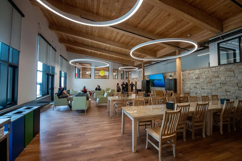 Dining Hall and Lounge Area